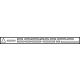Mercedes-Benz 463-584-47-08 INFORMATION LABEL Mercedes-Benz 463-584-47-08 INFORMATION LABEL