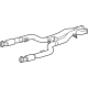 Mercedes-Benz 223-490-09-00 EXHAUST GAS LINE, CENTER Mercedes-Benz 223-490-09-00 EXHAUST GAS LINE, CENTER