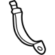 Mercedes-Benz 254-501-62-02 Auxiliary Pump Clamp Mercedes-Benz 254-501-62-02 Auxiliary Pump Clamp