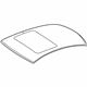 Mercedes-Benz 204-650-00-09 Roof Panel Mercedes-Benz 204-650-00-09 Roof Panel