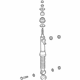 Mercedes-Benz 208-320-01-13 Shock Absorber Mercedes-Benz 208-320-01-13 Shock Absorber
