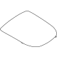 Mercedes-Benz 192-740-00-00 REAR WINDOW, TINTED Mercedes-Benz 192-740-00-00 REAR WINDOW, TINTED