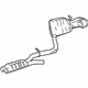 Mercedes-Benz 218-490-02-35-64 EXHAUST GAS LINE, REAR Mercedes-Benz 218-490-02-35-64 EXHAUST GAS LINE, REAR