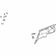 Mercedes-Benz 166-690-05-01-7E94 Side Trim Panel Mercedes-Benz 166-690-05-01-7E94 Side Trim Panel