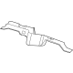 Mercedes-Benz 295-352-13-00 Track Bar Cover Mercedes-Benz 295-352-13-00 Track Bar Cover