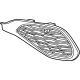 Mercedes-Benz 214-885-83-00 AIR INLET GRILLE Mercedes-Benz 214-885-83-00 AIR INLET GRILLE