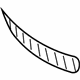 Mercedes-Benz 171-885-00-53 Grille Mercedes-Benz 171-885-00-53 Grille