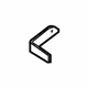 Mercedes-Benz 211-869-07-14 Washer Reservoir Bracket Mercedes-Benz 211-869-07-14 Washer Reservoir Bracket