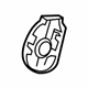 Mercedes-Benz 166-921-14-00-7E94 Outer Cover Mercedes-Benz 166-921-14-00-7E94 Outer Cover