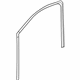 Mercedes-Benz 447-720-00-17-64 WINDOW GUIDE RAIL Mercedes-Benz 447-720-00-17-64 WINDOW GUIDE RAIL