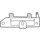 Mercedes-Benz 190-541-04-40 HOLDER Mercedes-Benz 190-541-04-40 HOLDER