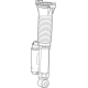 Mercedes-Benz 214-320-53-03 SHOCK ABSORBER Mercedes-Benz 214-320-53-03 SHOCK ABSORBER