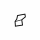 Mercedes-Benz 251-810-03-14 Cargo Net Rear Bracket Mercedes-Benz 251-810-03-14 Cargo Net Rear Bracket