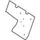Mercedes-Benz 204-923-00-62-9F08 Seat Back Panel Mercedes-Benz 204-923-00-62-9F08 Seat Back Panel