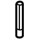Mercedes-Benz 099-766-01-00-2A17 Lock Knob Mercedes-Benz 099-766-01-00-2A17 Lock Knob