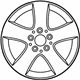 Mercedes-Benz 246-401-03-00-9765 Wheel Mercedes-Benz 246-401-03-00-9765 Wheel