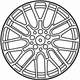Mercedes-Benz 176-401-09-00-7X21 Wheel Mercedes-Benz 176-401-09-00-7X21 Wheel