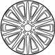 Mercedes-Benz 246-401-17-00-7X44 Wheel Mercedes-Benz 246-401-17-00-7X44 Wheel