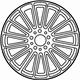 Mercedes-Benz 176-401-05-02-7X21 Wheel Mercedes-Benz 176-401-05-02-7X21 Wheel
