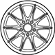 Mercedes-Benz 246-401-00-02-64-9765 Wheel Mercedes-Benz 246-401-00-02-64-9765 Wheel