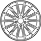Mercedes-Benz 176-401-02-00-7X23 Wheel Mercedes-Benz 176-401-02-00-7X23 Wheel