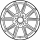 Mercedes-Benz 176-401-08-00-7X21 Wheel Mercedes-Benz 176-401-08-00-7X21 Wheel