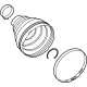 Mercedes-Benz 465-330-09-01 REPAIR KIT, BOOT Mercedes-Benz 465-330-09-01 REPAIR KIT, BOOT