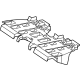 Mercedes-Benz 192-613-05-00 CARRIER - FLOOR COVERING Mercedes-Benz 192-613-05-00 CARRIER - FLOOR COVERING