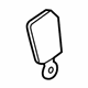 Mercedes-Benz 901-860-11-69-9051 Center Buckle Mercedes-Benz 901-860-11-69-9051 Center Buckle