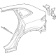 Mercedes-Benz 294-630-95-00 Quarter Panel Assembly