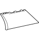 Mercedes-Benz 190-889-06-00-9999 COVER, FENDER Mercedes-Benz 190-889-06-00-9999 COVER, FENDER