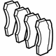 Mercedes-Benz 000-420-11-05-90 Brake Pads Mercedes-Benz 000-420-11-05-90 Brake Pads