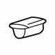 Mercedes-Benz 202-810-03-28 Ashtray Insert Mercedes-Benz 202-810-03-28 Ashtray Insert