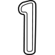 Mercedes-Benz 256-184-04-00 Elastomeric Molded Seal Mercedes-Benz 256-184-04-00 Elastomeric Molded Seal