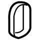 Mercedes-Benz 256-184-03-00 Elastomeric Molded Seal Mercedes-Benz 256-184-03-00 Elastomeric Molded Seal
