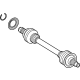 Mercedes-Benz 214-350-10-01 REAR AXLE SHAFT Mercedes-Benz 214-350-10-01 REAR AXLE SHAFT