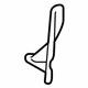 Mercedes-Benz 230-637-06-38 Rear Brace Mercedes-Benz 230-637-06-38 Rear Brace