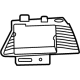 Mercedes-Benz 257-884-00-00 Radar Sensor Bracket Mercedes-Benz 257-884-00-00 Radar Sensor Bracket