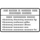 Mercedes-Benz 000-221-28-00 INFORMATION LABEL Mercedes-Benz 000-221-28-00 INFORMATION LABEL