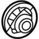 Mercedes-Benz 232-820-08-01 Door Speaker Mercedes-Benz 232-820-08-01 Door Speaker