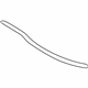 Mercedes-Benz 202-670-13-22 Upper Molding Mercedes-Benz 202-670-13-22 Upper Molding