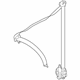 Mercedes-Benz 164-860-21-85-7F03 Lap & Shoulder Belt Mercedes-Benz 164-860-21-85-7F03 Lap & Shoulder Belt