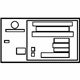 Mercedes-Benz 221-817-00-83 INFORMATION LABEL Mercedes-Benz 221-817-00-83 INFORMATION LABEL
