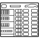 Mercedes-Benz 223-584-97-05 Tire Pressure Label Mercedes-Benz 223-584-97-05 Tire Pressure Label