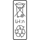 Mercedes-Benz 789-584-10-58 ADHESIVE LABEL Mercedes-Benz 789-584-10-58 ADHESIVE LABEL
