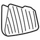 Mercedes-Benz 202-727-01-88-9051 Speaker Grille Mercedes-Benz 202-727-01-88-9051 Speaker Grille