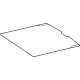 Mercedes-Benz 254-680-24-04 PROTECTIVE MAT Mercedes-Benz 254-680-24-04 PROTECTIVE MAT