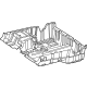 Mercedes-Benz 254-690-42-00 TRIM, SPARE WHEEL WELL Mercedes-Benz 254-690-42-00 TRIM, SPARE WHEEL WELL