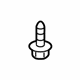 Mercedes-Benz 001-990-80-00 Wheelhouse Liner Rear Bolt Mercedes-Benz 001-990-80-00 Wheelhouse Liner Rear Bolt