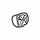Mercedes-Benz 163-766-00-91 Handle, Outside Cap Mercedes-Benz 163-766-00-91 Handle, Outside Cap